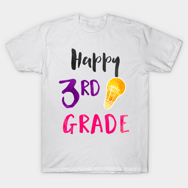 Happy 3rd Grade - Elementary Teacher and Student by girlgetstarted